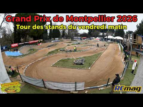 Grand Prix de Montpellier TT 1/8 nitro 2026 - Tour des stands du vendredi matin