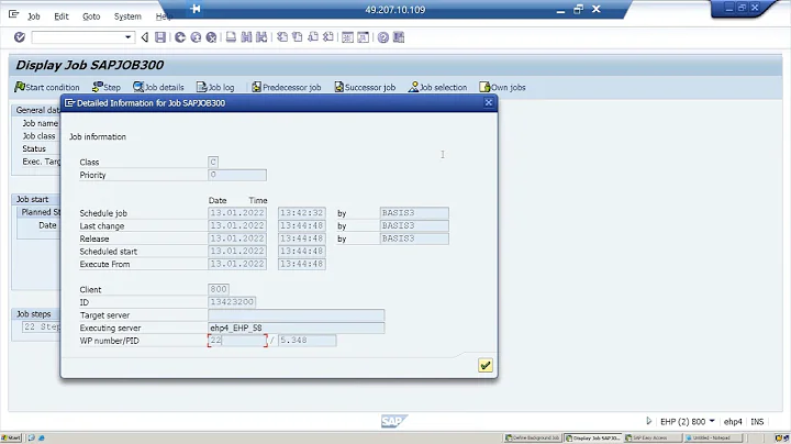 How to cancel or kill active SAP batch job