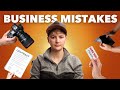 Business mistakes i wish i avoided