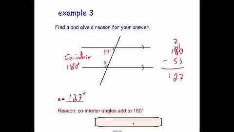 Angles  Parallel Lines   Corbettmaths