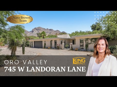 745 W Landoran Lane, Oro Valley, AZ home video tour