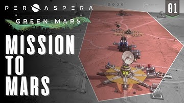 Real GERMAN ENGINEER TERRAFORMS Mars in PER ASPERA - GREEN MARS (EP 01)