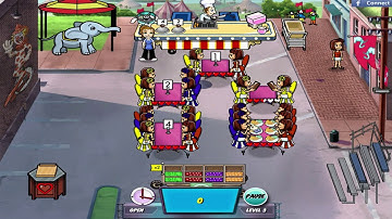 Diner Dash 5: BOOM! Walkthrough - Level #13 - Squid Row - Salad Bar