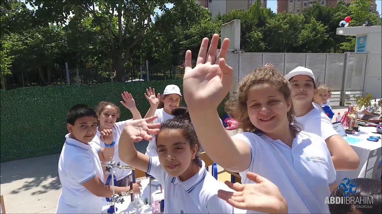 Abdi İbrahim Ortaokulu Tubitak 4006 Bilim Fuarı