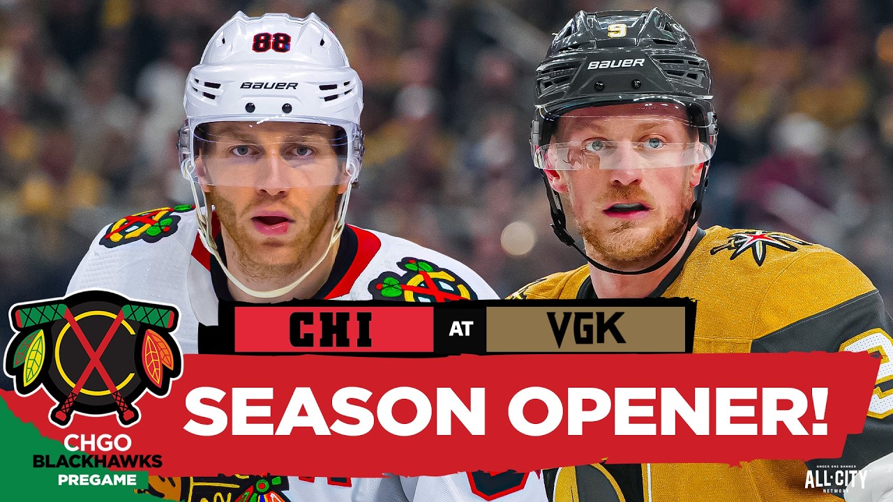 BLACKHAWKS PREGAME: Chicago Opens 2026-27 Season vs. Vegas Golden Knights | CHGO Blackhawks