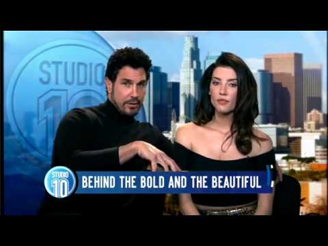 Don Diamont & Jacqueline MacInnes Wood on Studio 10 - YouTube