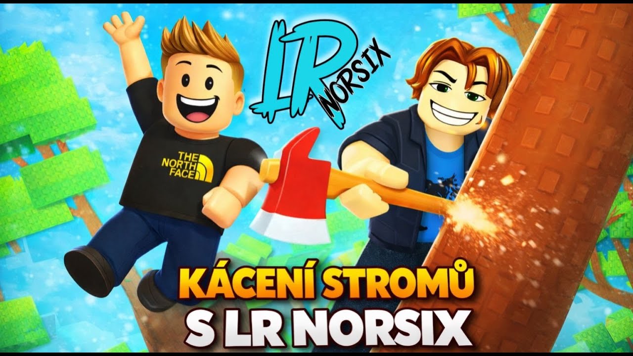 Kácení stromů v robloxu !!