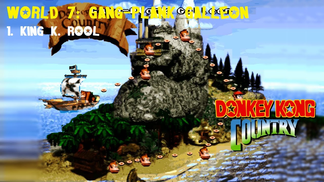 Donkey Kong Country Mundo Kremkroc Industries Inc Parte 02 Boss: Dumb