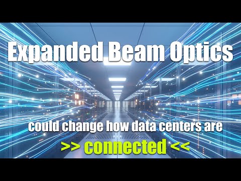 Expanded beam optics for ensuring high-speed fiber interconnect reliability