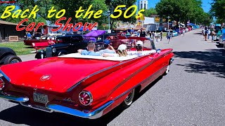 48th annual Back to the 50s car show [Magnificent] classic cars hot rods 1950s 1960s street rods 4K
