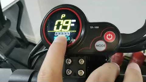 Kugoo M4 non-zero startup adjustment video tutorial(Kugoo M4非零启动调节)