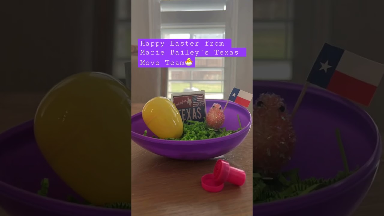 Texas Move Team's Egg-citing Easter Treats🐣