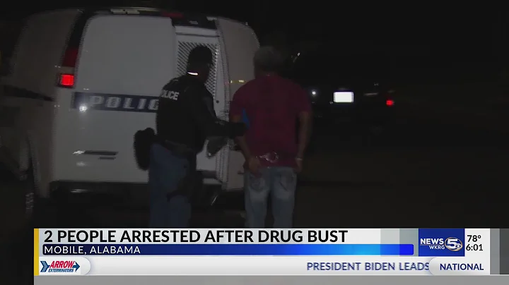 2 people arrested after drug bust