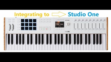 Integrating Arturia KeyLab 61 MK3 to Studio One