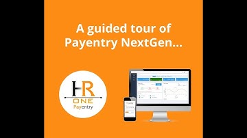 Next Gen Guided Tour | HR One Payentry
