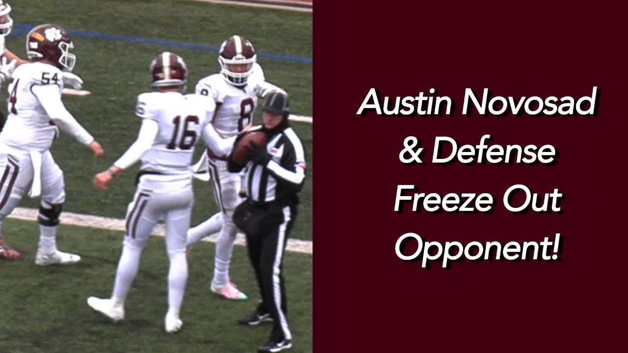 Dripping Springs Football Novosad Freezes Out Brandeis YouTube