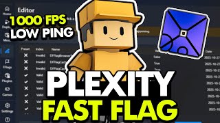 BEST Plexity Settings to BOOST FPS &amp; LOW PING in Roblox + Fast Flags