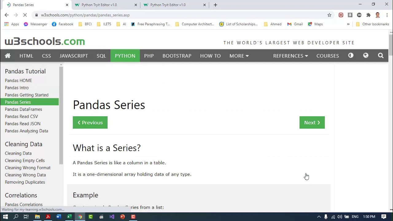 Lecture 10 : Pandas Library Part 1 - YouTube