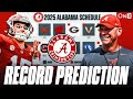Alabama Crimson Tide 2025 Record PREDICTION Alabama Crimson Tide 2025 Record PREDICTION