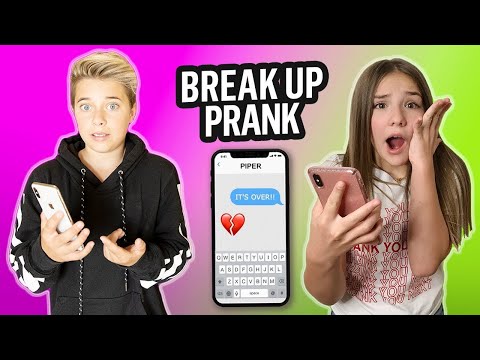 Break Up Prank On Girlfriend She Cried Gavin Magnus Ft - when you break up with your roblox girlfriend and your sister starts crying