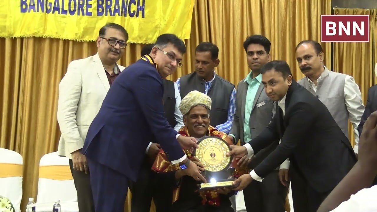 Церемония открытия отделения Индийской медицинской ассоциации в Бангалоре