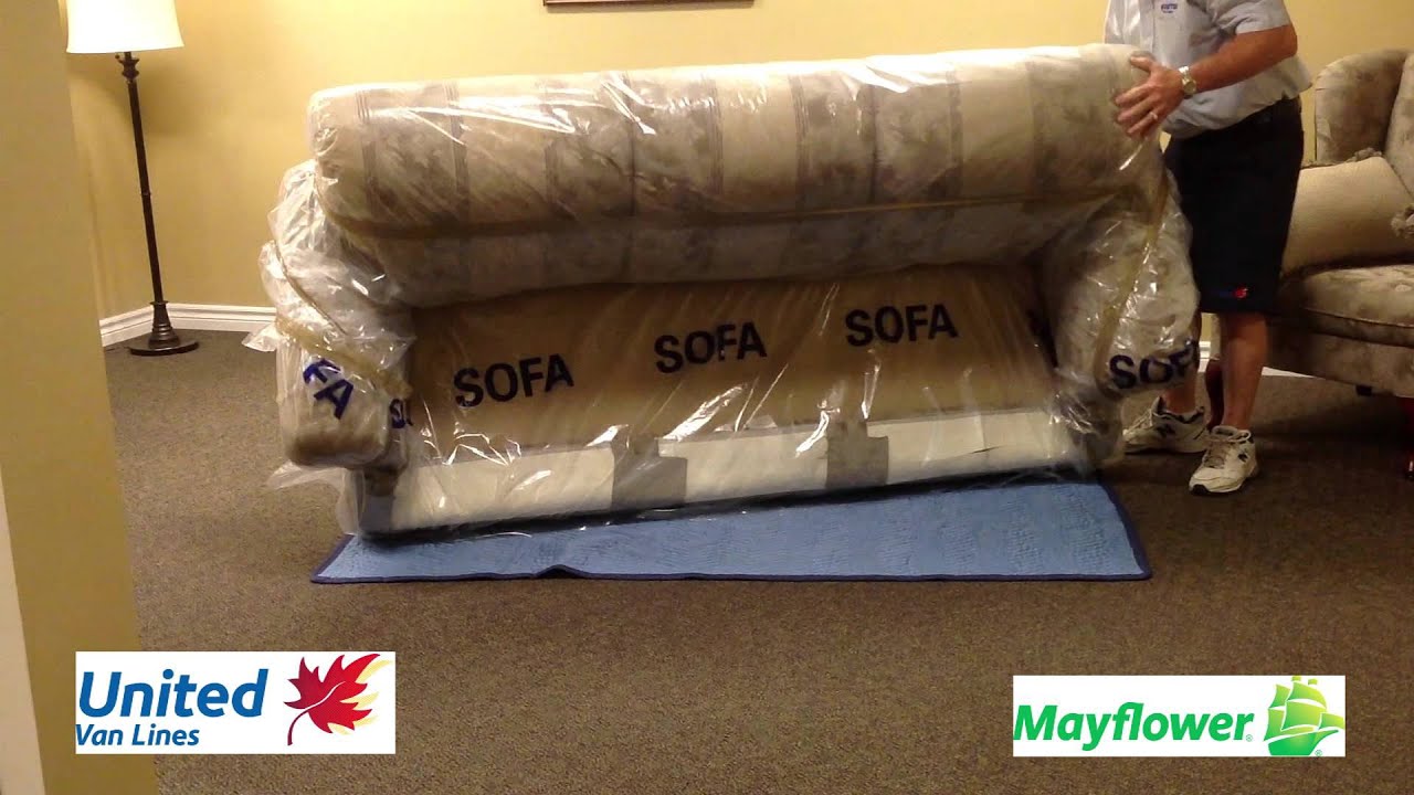 Highland Moving How To Blanket Wrap A, How To Pack Sofa For Storage