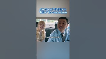 Sha Yi and YUQI try to"bribe" the cameraman🤣|#keeprunning