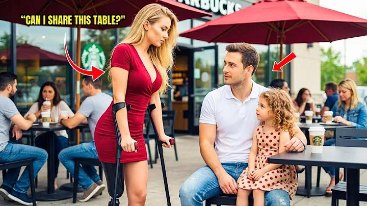 “Can I Share This Table?” Asked The One Legged Girl To The Single Dad — Then He Answered