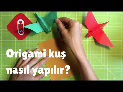 Origami kuş nasıl yapılır? - 10marifet