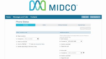 Incoming Call Manager on CommPortal from Midco Hosted VoIP