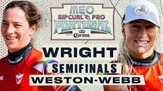 Celebrity Tyler Wright vs Tatiana Weston-Webb | MEO Rip Curl Pro Portugal 2024 - Semifinal Heat Replay Wealth