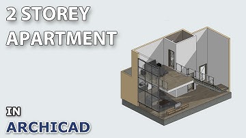 How to Create Two Storey Apartment in Archicad