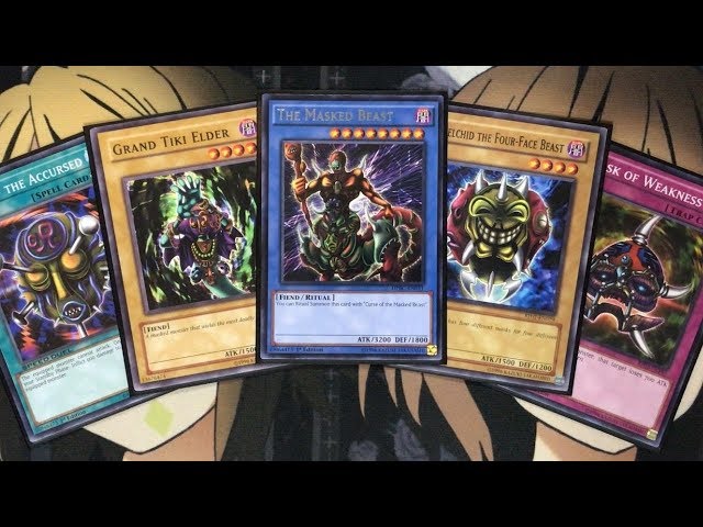 mask deck yugioh My Masked Beast Yugioh Deck Profile for September 2019