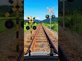 【踏切アニメ】楽しいふみきりカンカンの日常ショート動画 #7 🚋 A fun railroad crossing every day #7 🚋 #shorts