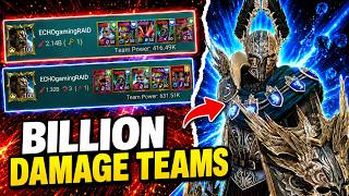 Multi BILLION Damage Clan Boss & Chimera teams Completely broken down screenshot 4