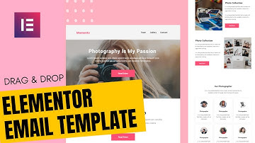 elemailer | Elementor Email Template for Forms | Drag & Drop Free Tool