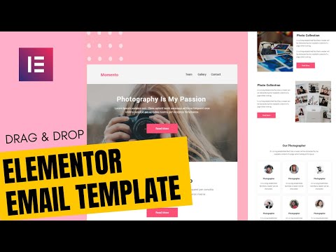 elemailer | Elementor Email Template for Forms | Drag & Drop Free Tool