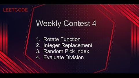 Leetcode Weekly Contest 4 | Full Video Solutions (A to D) | By Om Bhati