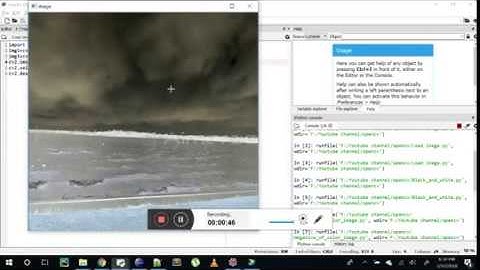 Obtaining negative of a color image in opencv with python in Spyder IDE