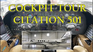Cockpit tour of the Cessna Citation 501
