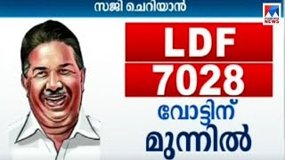 ഇനി നോക്കാനില്ല, വിജയം ഉറപ്പിച്ച് സജി ചെറിയാൻ | Chengannur | election | result