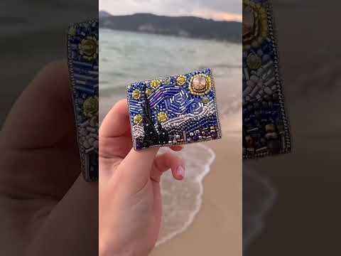 Броши из бисера iren_acs