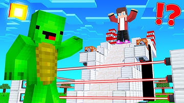 JJ and Mikey Using Security Build To Cheat In Hide And Seek - Maizen