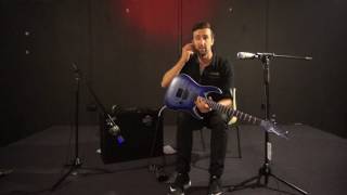 IBANEZ RGA42FM (BLUE LAGOON BURST FLAT) ARCHTOP ELECTRIC  GUITAR - QUICK REVIEW