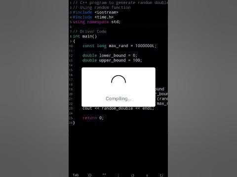 Generate Random Double Numbers in C++Using uniform_real_distribution ...