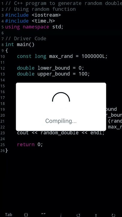 Generate Random Double Numbers in C++Using uniform_real_distribution ...