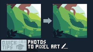 How to turn Vectors and Photos into Pixel Art! (Quick Tips) screenshot 5