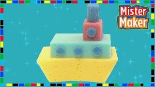 Super Squishy Foam Boat Mister Maker