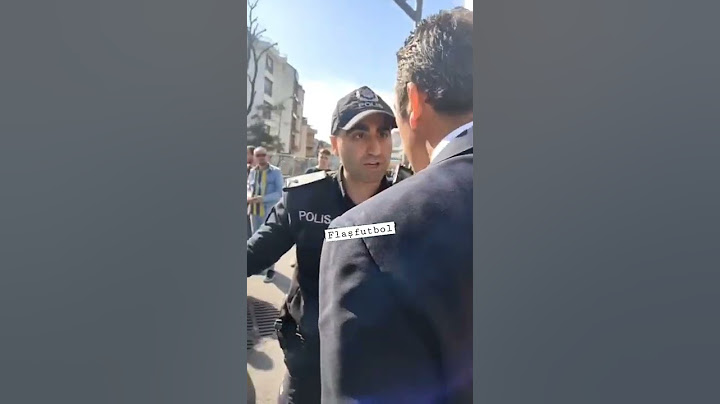 Ali Koç İle Polis Memuru Arasında Yaşanan Gerginlik 😯