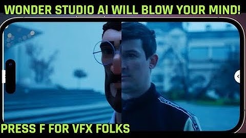 Wonder Studio : Turn Actors into CG Characters Automatically with AI